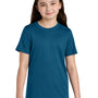 Port & Company Youth Heather Performance Short Sleeve Crewneck T-Shirt - Vintage Sapphire Blue - COMING SOON