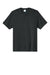 Port & Company PC390 Mens Heather Performance Short Sleeve Crewneck T-Shirt Heather Black Flat Front
