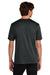 Port & Company PC390 Mens Heather Performance Short Sleeve Crewneck T-Shirt Heather Black Model Back