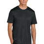 Port & Company Mens Heather Performance Short Sleeve Crewneck T-Shirt - Heather Black - COMING SOON
