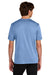 Port & Company PC390 Mens Heather Performance Short Sleeve Crewneck T-Shirt Heather Carolina Blue Model Back