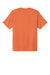 Port & Company PC390 Mens Heather Performance Short Sleeve Crewneck T-Shirt Heather Deep Orange Flat Back