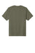 Port & Company PC390 Mens Heather Performance Short Sleeve Crewneck T-Shirt Heather Olive Drab Green Flat Back