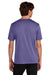 Port & Company PC390 Mens Heather Performance Short Sleeve Crewneck T-Shirt Heather Team Purple Model Back