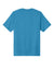 Port & Company PC390 Mens Heather Performance Short Sleeve Crewneck T-Shirt Heather Turquoise Blue Flat Back
