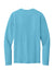 Port & Company PC43LS Mens Easy Long Sleeve Crewneck T-Shirt Aquatic Blue Flat Back