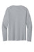 Port & Company PC43LS Mens Easy Long Sleeve Crewneck T-Shirt Heather Grey Flat Back
