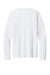 Port & Company PC43LS Mens Easy Long Sleeve Crewneck T-Shirt White Flat Back