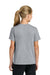 Port & Company PC43Y Youth Easy Short Sleeve Crewneck T-Shirt Heather Grey Model Back