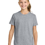 Port & Company Youth Easy Short Sleeve Crewneck T-Shirt - Heather Grey - COMING SOON