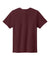 Port & Company PC43Y Youth Easy Short Sleeve Crewneck T-Shirt Athletic Maroon Flat Back