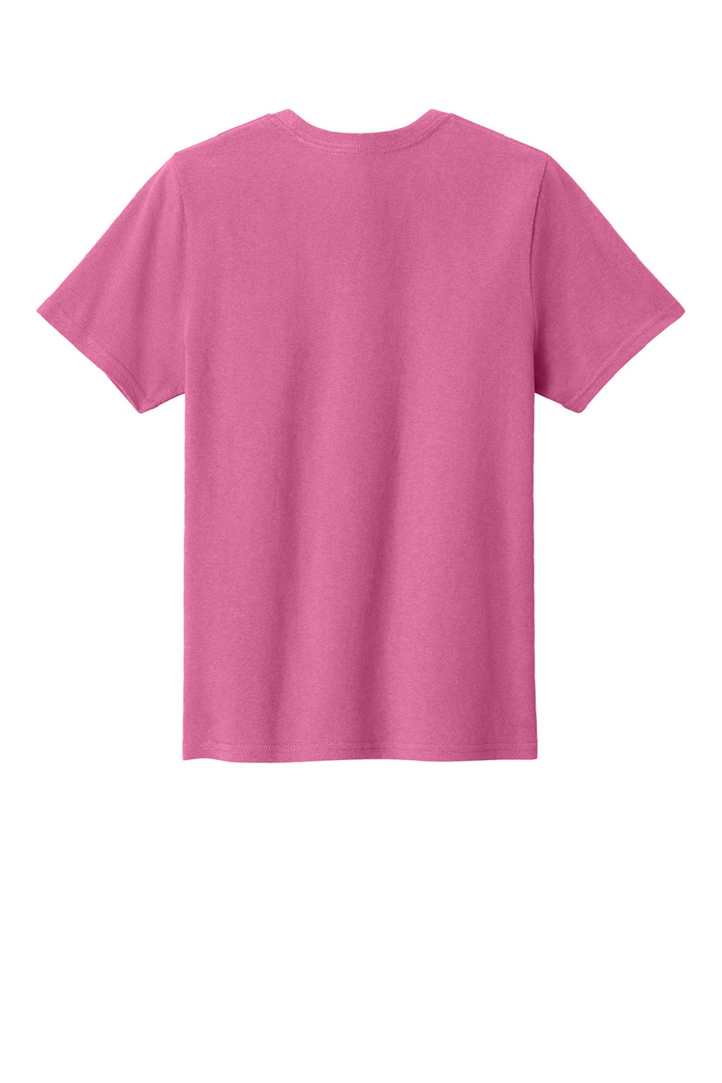 Port & Company PC43Y Youth Easy Short Sleeve Crewneck T-Shirt Awareness Pink Flat Back