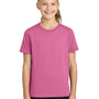 Port & Company Youth Easy Short Sleeve Crewneck T-Shirt - Awareness Pink - COMING SOON