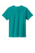 Port & Company PC43Y Youth Easy Short Sleeve Crewneck T-Shirt Bright Aqua Green Flat Back