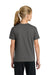 Port & Company PC43Y Youth Easy Short Sleeve Crewneck T-Shirt Charcoal Grey Model Back