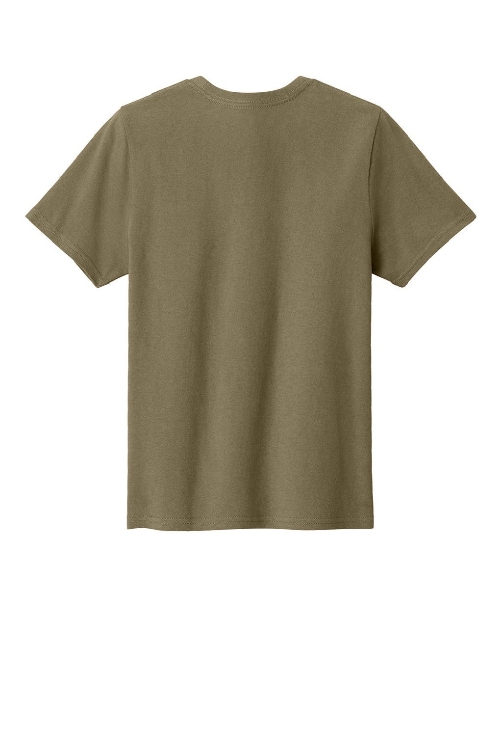 Port & Company PC43Y Youth Easy Short Sleeve Crewneck T-Shirt Coyote Brown Flat Back