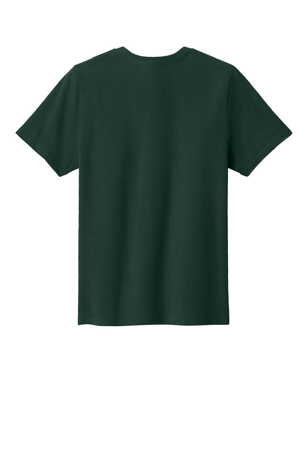 Port & Company PC43Y Youth Easy Short Sleeve Crewneck T-Shirt Dark Green Flat Back