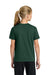 Port & Company PC43Y Youth Easy Short Sleeve Crewneck T-Shirt Dark Green Model Back