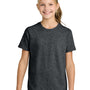 Port & Company Youth Easy Short Sleeve Crewneck T-Shirt - Heather Dark Grey - COMING SOON