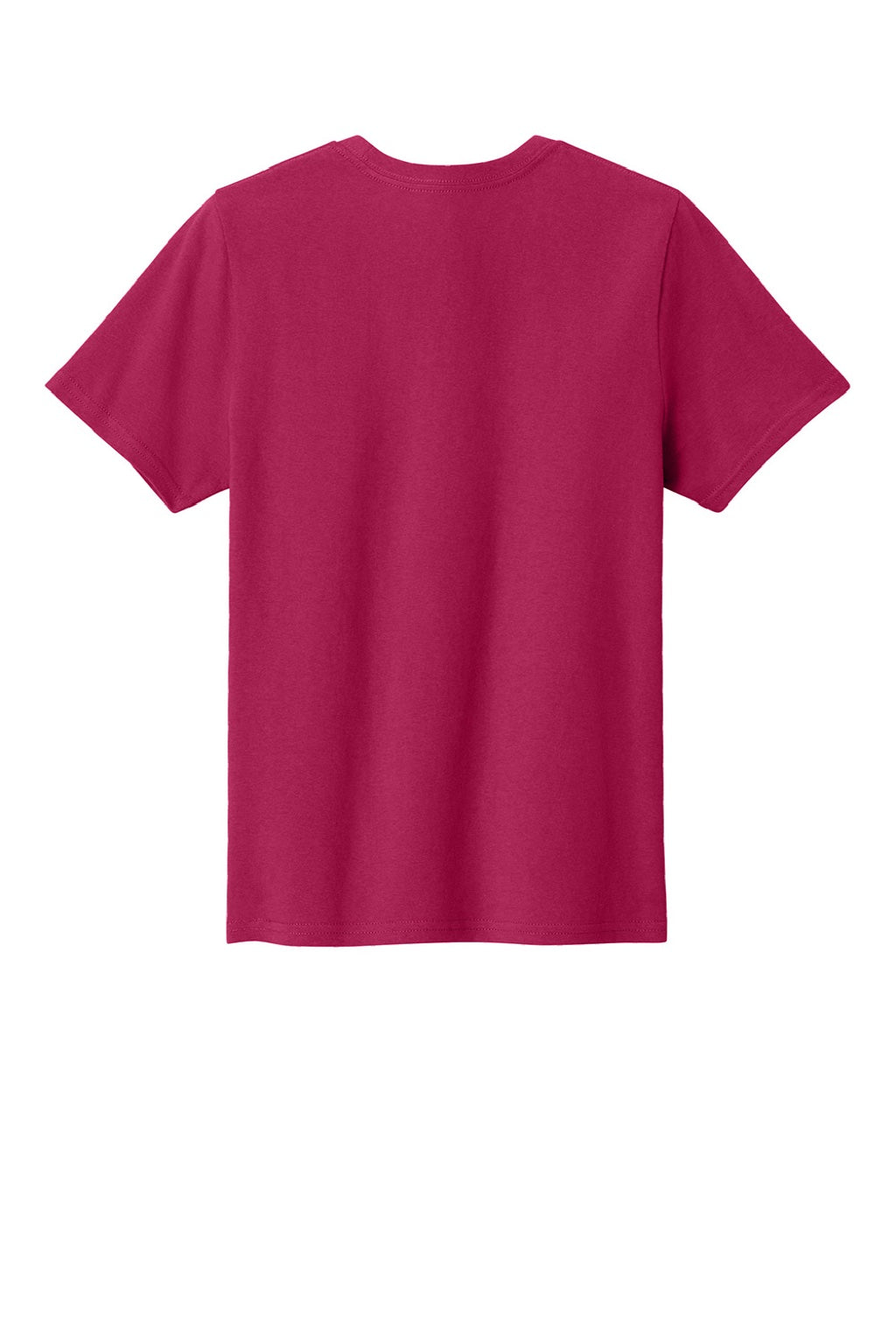 Port & Company PC43Y Youth Easy Short Sleeve Crewneck T-Shirt Flush Pink Flat Back