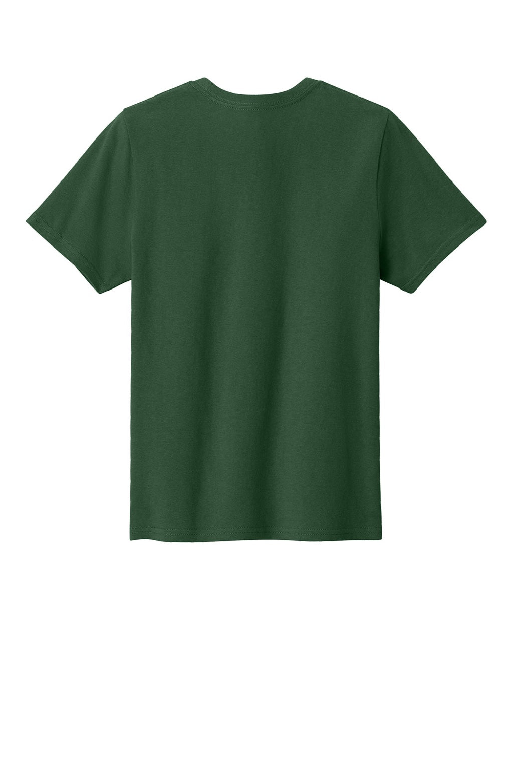 Port & Company PC43Y Youth Easy Short Sleeve Crewneck T-Shirt Forest Green Flat Back