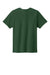 Port & Company PC43Y Youth Easy Short Sleeve Crewneck T-Shirt Forest Green Flat Back