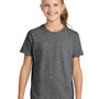 Port & Company Youth Easy Short Sleeve Crewneck T-Shirt - Heather Graphite Grey - COMING SOON
