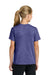 Port & Company PC43Y Youth Easy Short Sleeve Crewneck T-Shirt Heather Purple Model Back
