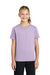 Port & Company PC43Y Youth Easy Short Sleeve Crewneck T-Shirt Lavender Purple Model Front
