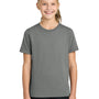 Port & Company Youth Easy Short Sleeve Crewneck T-Shirt - Medium Grey - COMING SOON