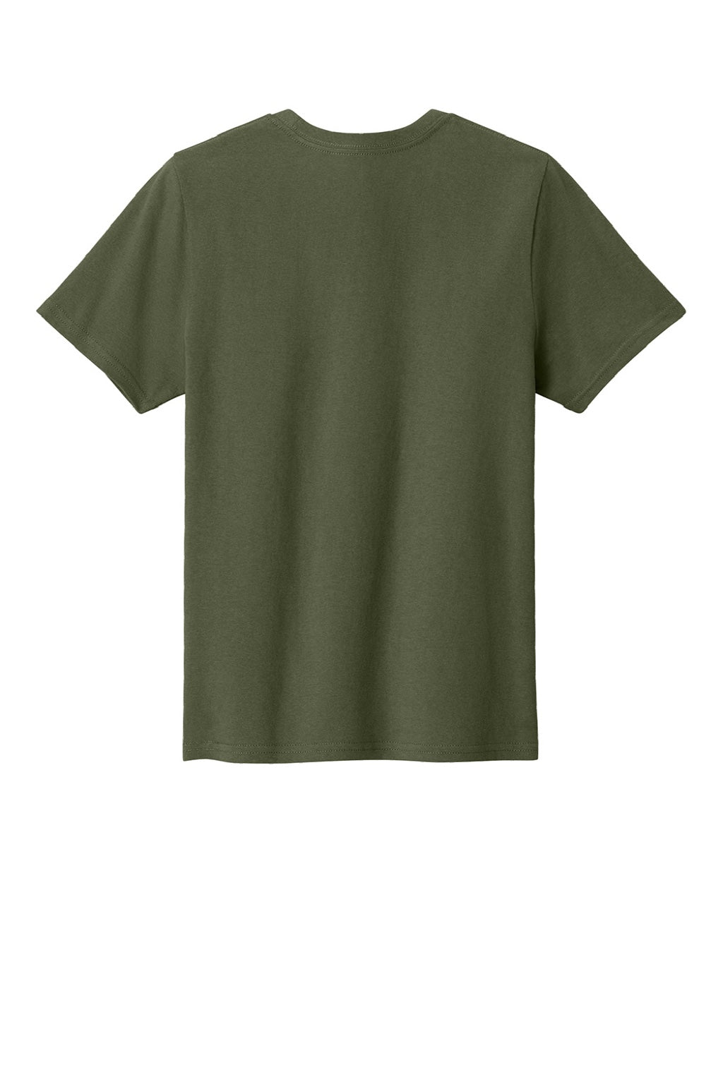 Port & Company PC43Y Youth Easy Short Sleeve Crewneck T-Shirt Olive Drab Green Flat Back