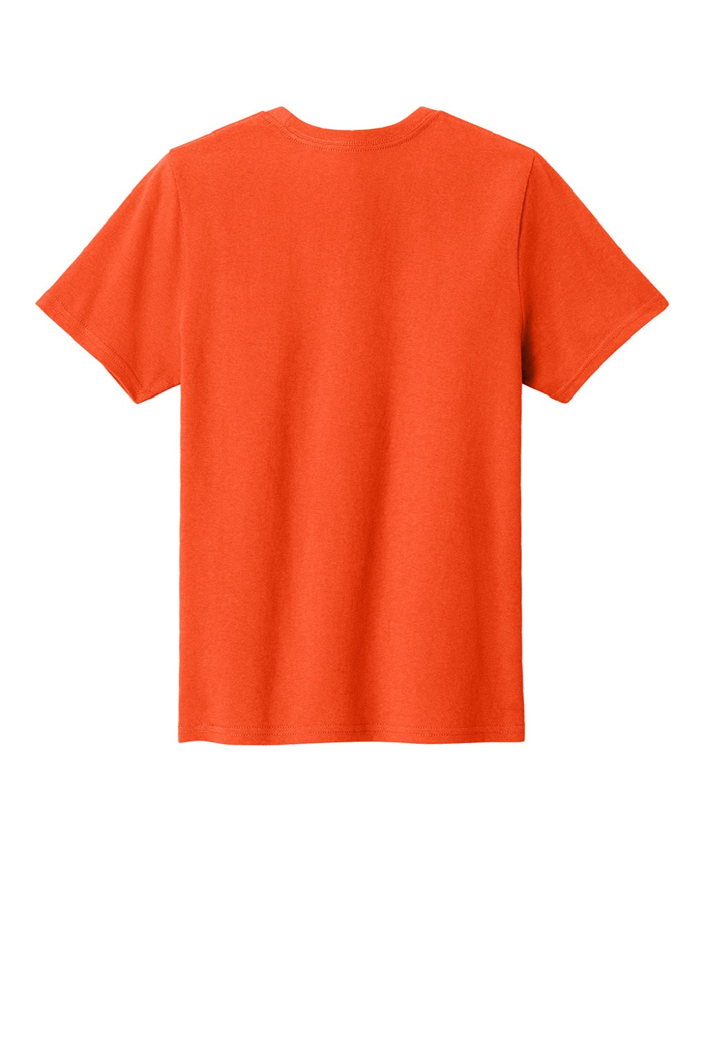 Port & Company PC43Y Youth Easy Short Sleeve Crewneck T-Shirt Orange Flat Back