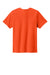 Port & Company PC43Y Youth Easy Short Sleeve Crewneck T-Shirt Orange Flat Back