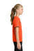 Port & Company PC43Y Youth Easy Short Sleeve Crewneck T-Shirt Orange Model Side