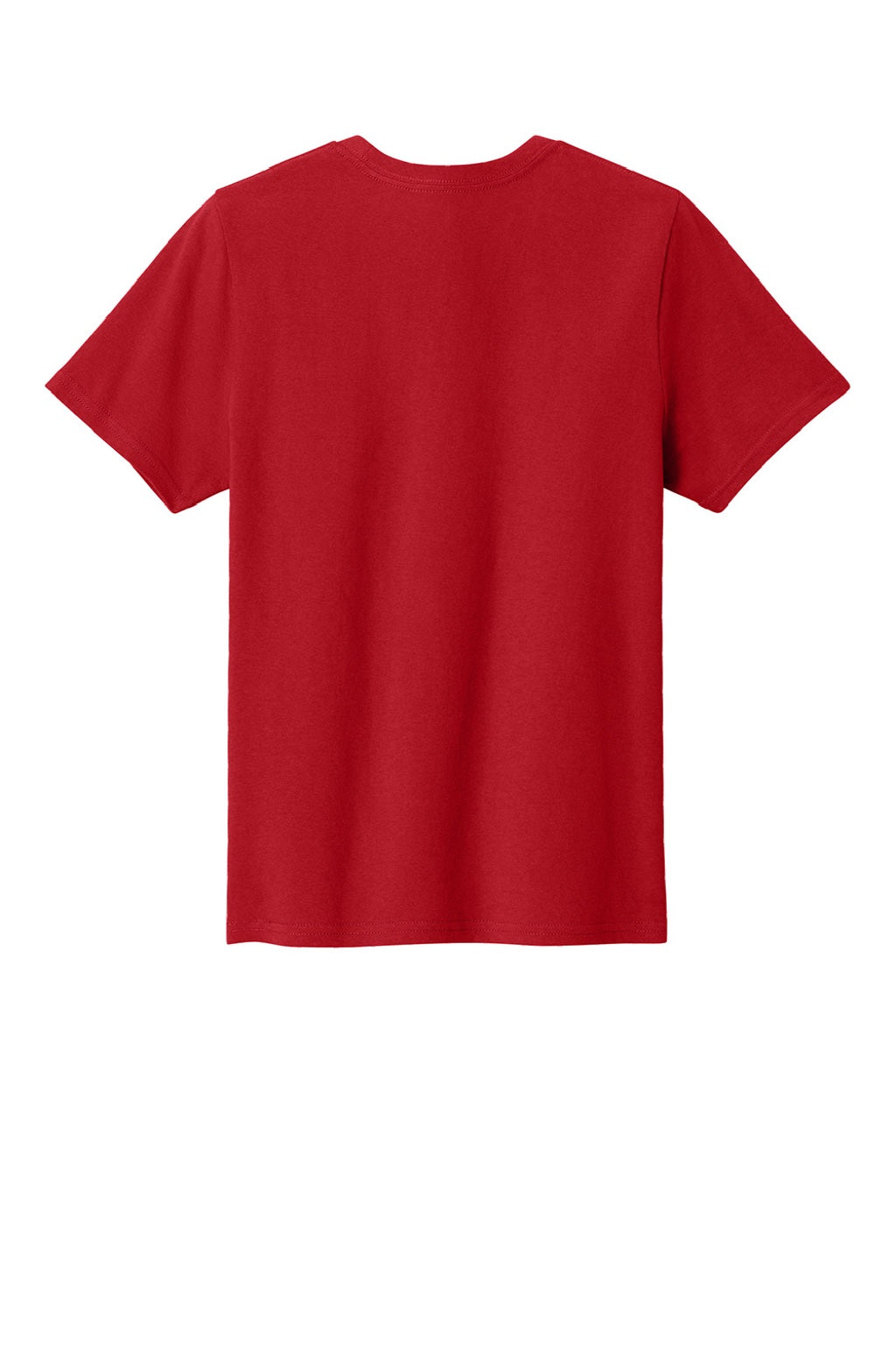 Port & Company PC43Y Youth Easy Short Sleeve Crewneck T-Shirt Red Flat Back