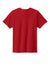 Port & Company PC43Y Youth Easy Short Sleeve Crewneck T-Shirt Red Flat Back