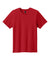 Port & Company PC43Y Youth Easy Short Sleeve Crewneck T-Shirt Red Flat Front