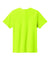 Port & Company PC43Y Youth Easy Short Sleeve Crewneck T-Shirt Safety Green Flat Back
