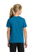 Port & Company PC43Y Youth Easy Short Sleeve Crewneck T-Shirt Sapphire Blue Model Back