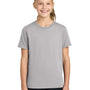 Port & Company Youth Easy Short Sleeve Crewneck T-Shirt - Silver Grey - COMING SOON