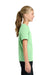 Port & Company PC43Y Youth Easy Short Sleeve Crewneck T-Shirt Spearmint Green Model Side