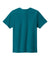 Port & Company PC43Y Youth Easy Short Sleeve Crewneck T-Shirt Teal Blue Flat Back