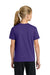 Port & Company PC43Y Youth Easy Short Sleeve Crewneck T-Shirt Team Purple Model Back
