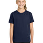 Port & Company Youth Easy Short Sleeve Crewneck T-Shirt - True Navy Blue - COMING SOON