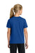 Port & Company PC43Y Youth Easy Short Sleeve Crewneck T-Shirt True Royal Blue Model Back