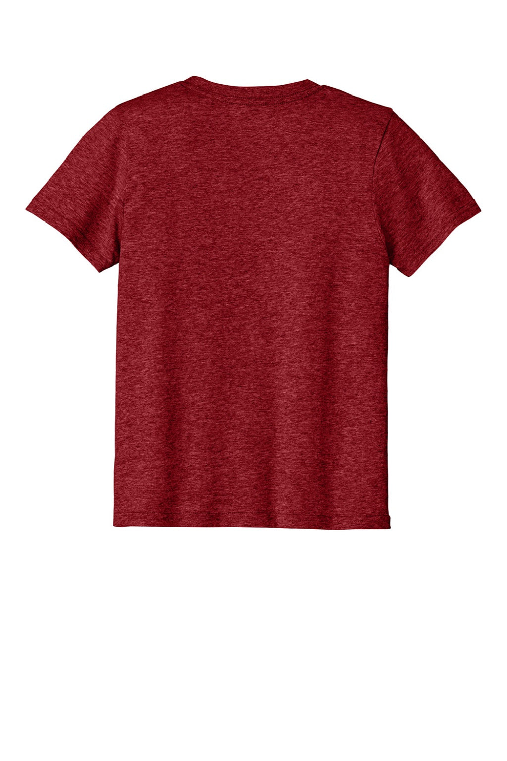 Port & Company PC43Y Youth Easy Short Sleeve Crewneck T-Shirt Vintage Red Flat Back