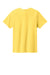 Port & Company PC43Y Youth Easy Short Sleeve Crewneck T-Shirt Yellow Flat Back