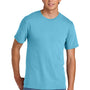 Port & Company Mens Short Sleeve Crewneck T-Shirt - Aquatic Blue