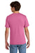 Port & Company PC43 Mens Short Sleeve Crewneck T-Shirt Awareness Pink Model Back