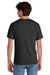 Port & Company PC43 Mens Short Sleeve Crewneck T-Shirt Heather Black Model Back